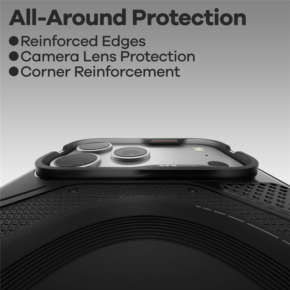 AULUMU A17 For iPhone 17 Pro Magnetic Case Heat Dissipation TPU Phone Cover