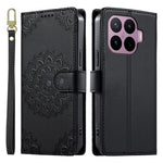 For Xiaomi 17T Pro Case Embossed Totem Leather Flip Wallet Phone Cover with Wrist Strap