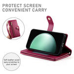 Til Samsung Galaxy S26 FE Læderetui Lynlåslomme Pung Telefoncover med Remme