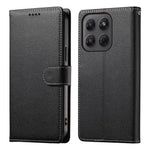 Til Motorola Edge 70 Pro 5G Etui Magnetisk Litchi Tekstur Læder Pung Telefon Cover med Håndrem