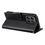 Til Motorola Edge 70 Pro 5G Etui Magnetisk Litchi Tekstur Læder Pung Telefon Cover med Håndrem
