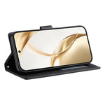 Til Motorola Edge 70 Pro 5G Etui Magnetisk Litchi Tekstur Læder Pung Telefon Cover med Håndrem