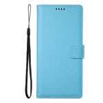 For Xiaomi 17T Pro Case Magnetic Snap Litchi Texture Leather Wallet Phone Cover with Wrist Strap