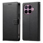 For Xiaomi 17T Pro Case Magnetic Snap Litchi Texture Leather Wallet Phone Cover with Wrist Strap