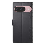Til Google Pixel 11 / 11 Pro Pung Etui Rhombus Syninger Stativ Læder Telefoncover med Lang / Kort Rem