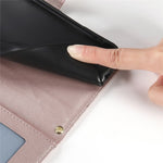 For Motorola Edge 70 Pro 5G Wallet Case Rhombus Stitching Stand Leather Phone Cover with Long   /   Short Strap