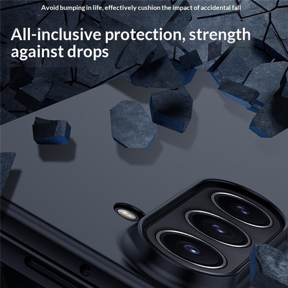 For Samsung Galaxy Z Fold8 Ultra Case Skin-Touch Texture Hard PC Folding Phone Cover