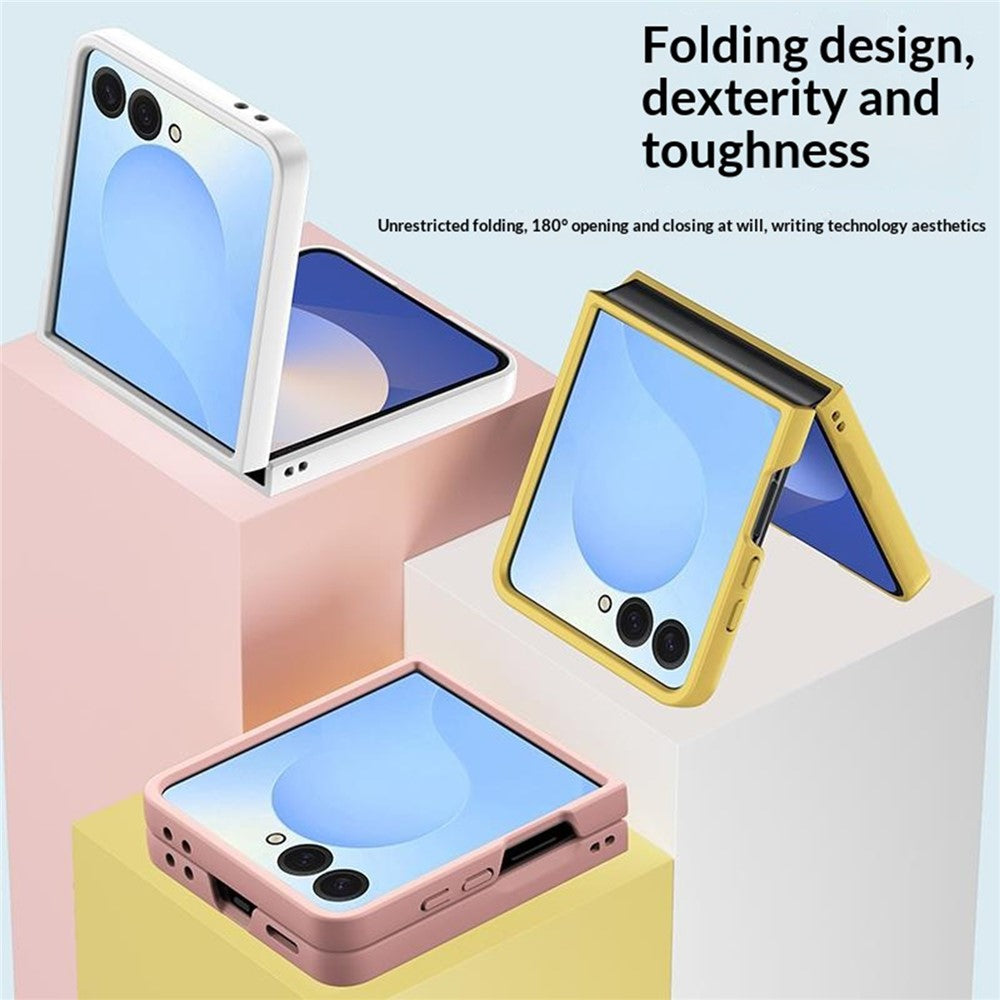 For Samsung Galaxy Z Flip8 Case Skin-Touch Texture Hard PC Folding Phone Cover