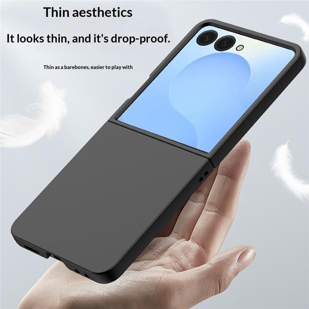 For Samsung Galaxy Z Flip8 Case Skin-Touch Texture Hard PC Folding Phone Cover
