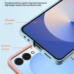 For Samsung Galaxy Z Flip8 Case Skin-Touch Texture Hard PC Folding Phone Cover
