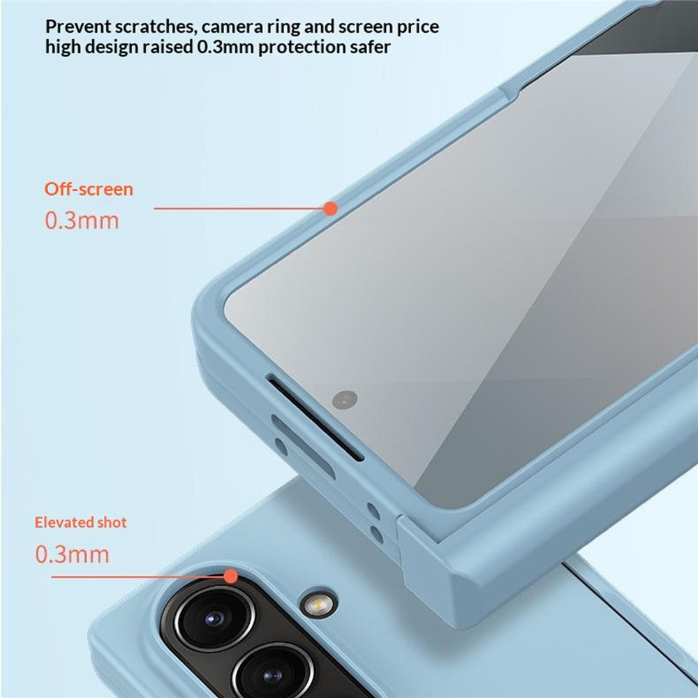 For Samsung Galaxy Z Fold8 Ultra Case Skin Feel PC Phone Cover with Hinge Protection