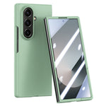 For Samsung Galaxy Z Fold8 Ultra Case Large Window Hard PC Phone Cover with Screen Film
