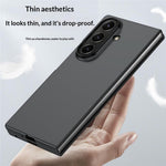 For Samsung Galaxy Z Fold8 Ultra Case Large Window Hard PC Phone Cover with Screen Film