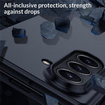 For Samsung Galaxy Z Fold8 Ultra Case Large Window Hard PC Phone Cover with Screen Film
