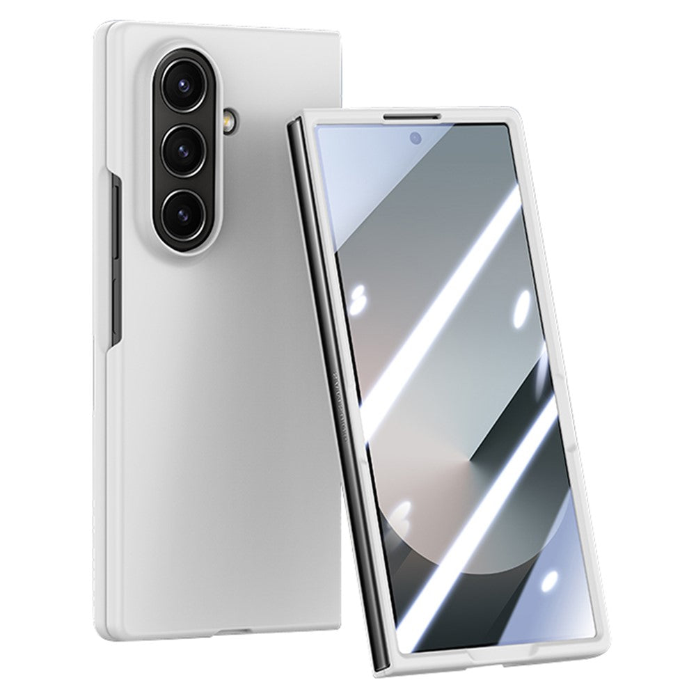For Samsung Galaxy Z Fold8 Ultra Case Large Window Hard PC Phone Cover with Screen Film