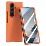 For Samsung Galaxy Z Fold8 Ultra Case Large Window Hard PC Phone Cover with Screen Film