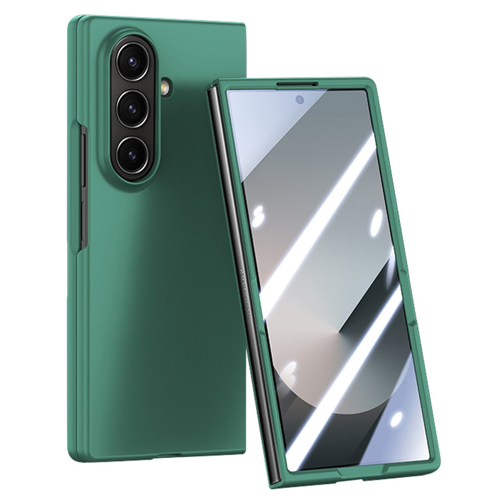 For Samsung Galaxy Z Fold8 Ultra Case Large Window Hard PC Phone Cover with Screen Film