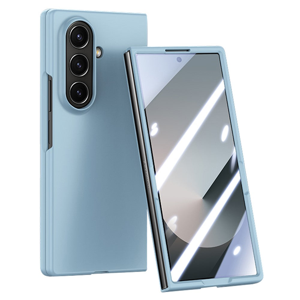 For Samsung Galaxy Z Fold8 Ultra Case Large Window Hard PC Phone Cover with Screen Film