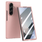 For Samsung Galaxy Z Fold8 Ultra Case Large Window Hard PC Phone Cover with Screen Film