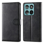 Til Motorola Edge 70 Pro 5G Etui Stativ Pung Kalvetekstur PU Læder Flip Telefoncover med Håndledsrem