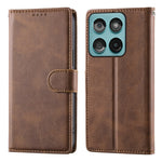 Til Motorola Edge 70 Pro 5G Etui Stativ Pung Kalvetekstur PU Læder Flip Telefoncover med Håndledsrem