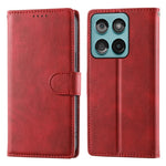 Til Motorola Edge 70 Pro 5G Etui Stativ Pung Kalvetekstur PU Læder Flip Telefoncover med Håndledsrem