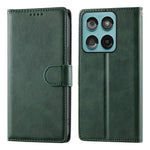 Til Motorola Edge 70 Pro 5G Etui Stativ Pung Kalvetekstur PU Læder Flip Telefoncover med Håndledsrem