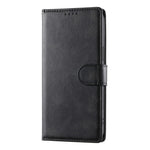 For Xiaomi 17T Pro Case Stand Wallet Calf Texture PU Leather Flip Phone Cover with Wrist Strap
