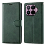 For Xiaomi 17T Pro Case Stand Wallet Calf Texture PU Leather Flip Phone Cover with Wrist Strap