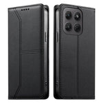Til Motorola Edge 70 Pro 5G Pung-stander-etui Linjesplejsning TPU PU-læder Telefoncover
