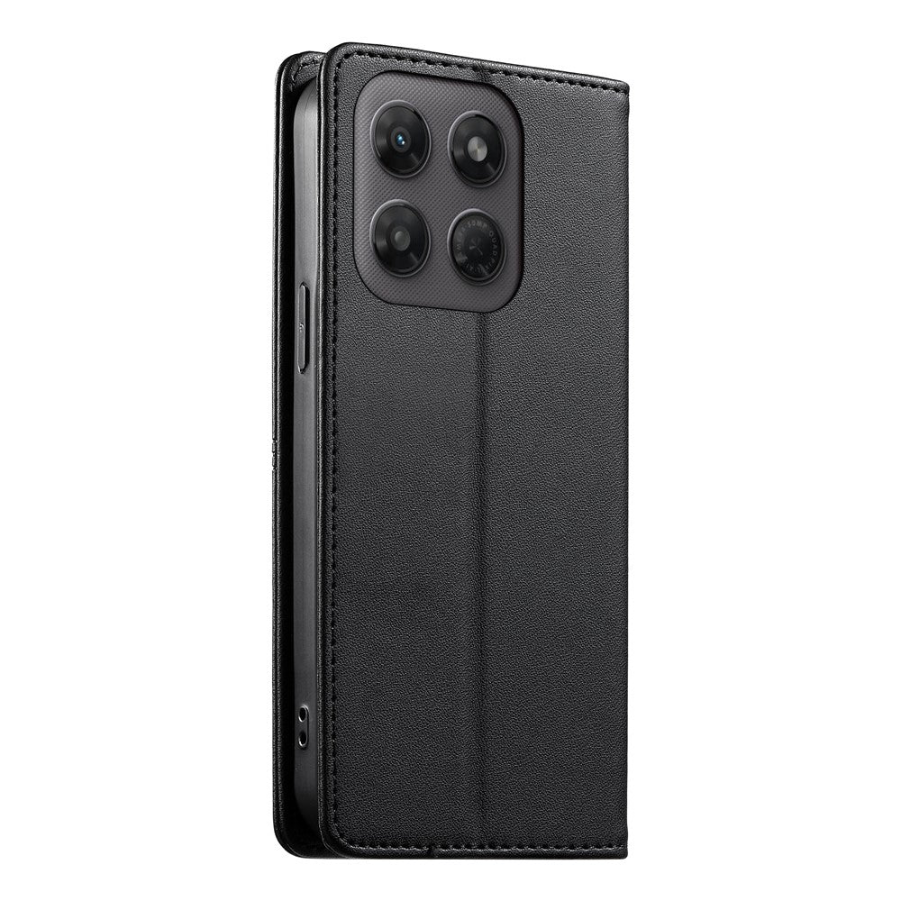 Til Motorola Edge 70 Pro 5G Pung-stander-etui Linjesplejsning TPU PU-læder Telefoncover