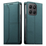 Til Motorola Edge 70 Pro 5G Pung-stander-etui Linjesplejsning TPU PU-læder Telefoncover