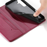 For Samsung Galaxy S26 FE Wallet Stand Case Line Splicing TPU PU Leather Phone Cover