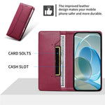 For Samsung Galaxy S26 FE Wallet Stand Case Line Splicing TPU PU Leather Phone Cover