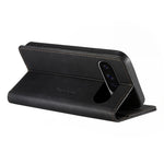 DIERFENG DF-019 for Google Pixel 11 Pro XL Leather Wallet Case Magnetic Flip Cover with Card Slots RFID Blocking