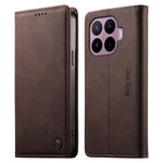 DIERFENG DF-019 for Xiaomi 17T Pro Leather Wallet Case Magnetic Flip Cover with Card Slots RFID Blocking