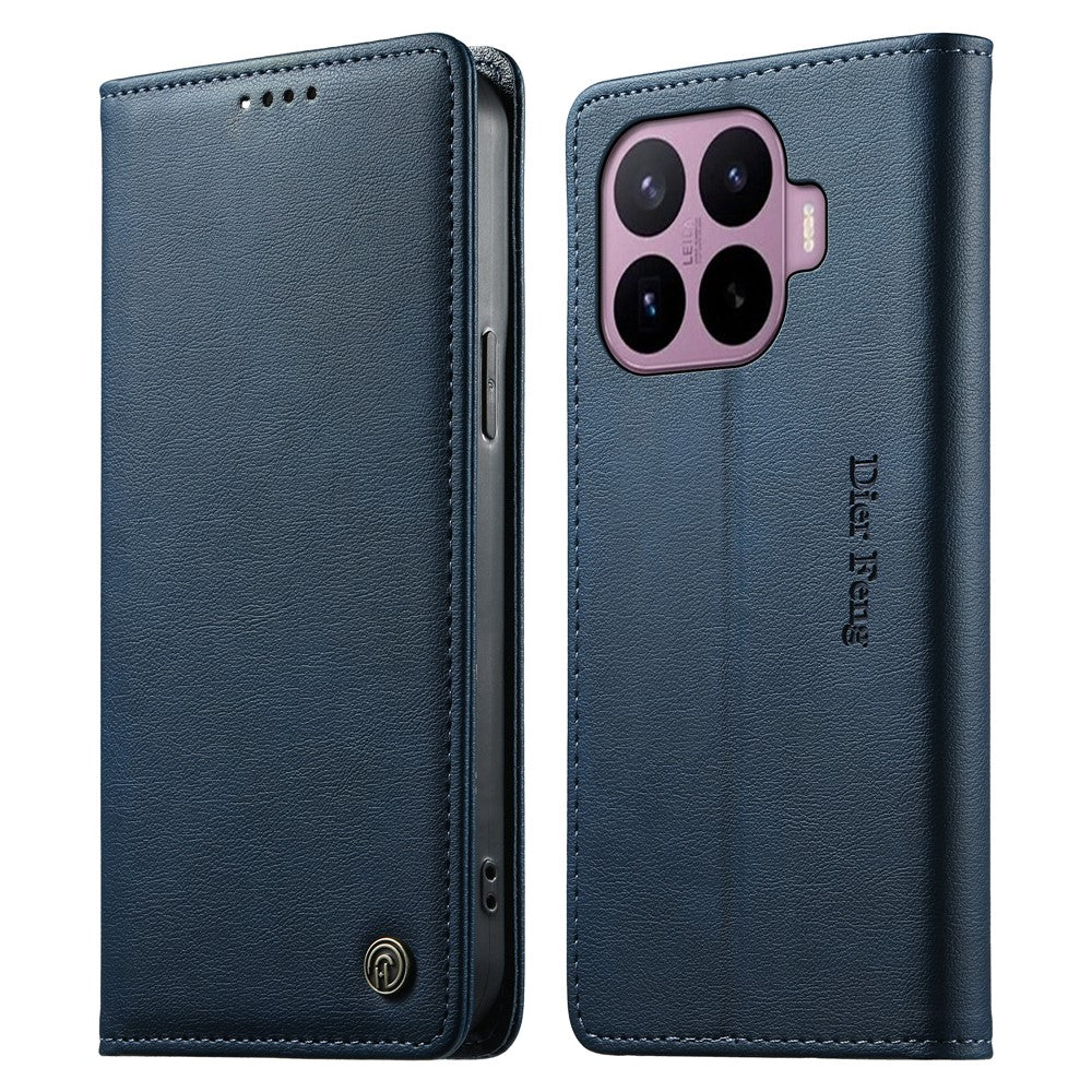 DIERFENG DF-019 for Xiaomi 17T Pro Leather Wallet Case Magnetic Flip Cover with Card Slots RFID Blocking