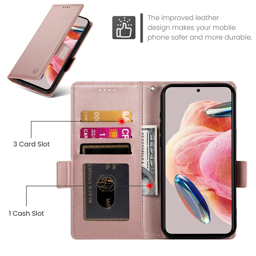 Til Motorola Edge 70 Pro 5G Stand Cover PU Læder Pung Telefoncover