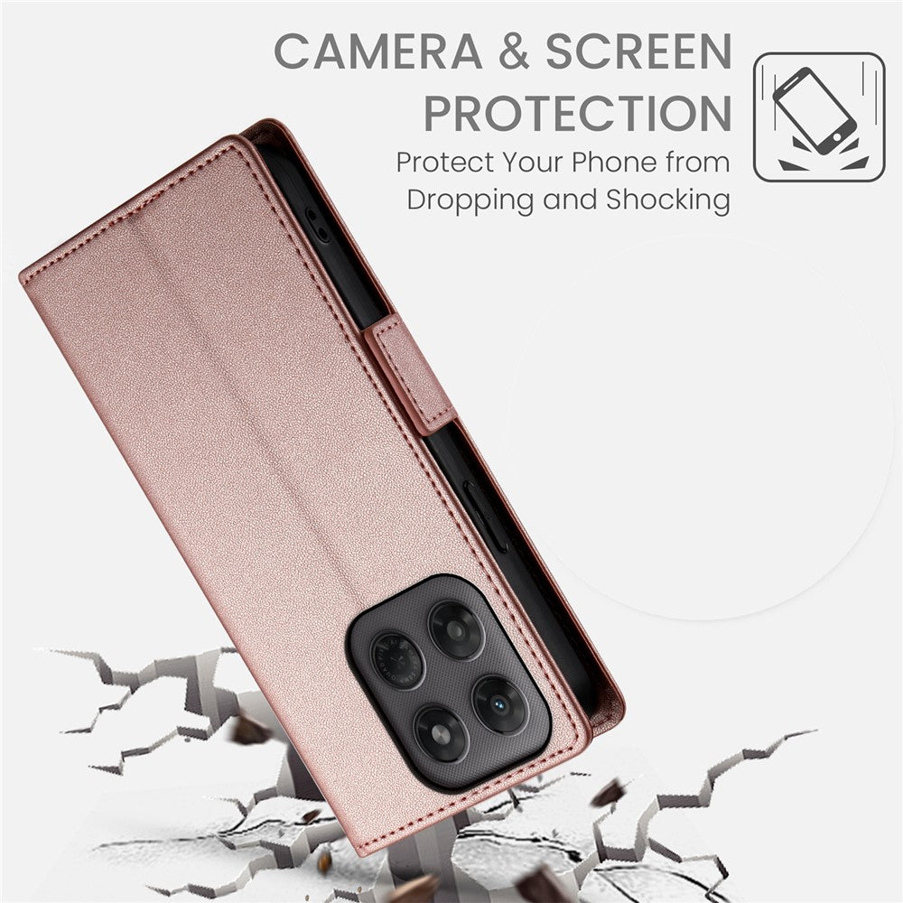 Til Motorola Edge 70 Pro 5G Stand Cover PU Læder Pung Telefoncover