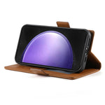 Til Samsung Galaxy S26 FE Stand Cover i PU-læder med pung