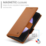 Til Samsung Galaxy S26 FE Stand Cover i PU-læder med pung