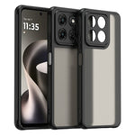 Motorola Moto G37 5G / G37 Power 5G / G47 5G-mobilcover, stødsikkert, med airbags, matteret gennemsigtig PC + TPU-bagside