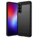 For Samsung Galaxy A27 5G TPU Case Protective Phone Cover Carbon Fiber Texture Brushed