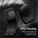 For Samsung Galaxy A27 5G TPU Case Protective Phone Cover Carbon Fiber Texture Brushed