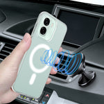 Gennemsigtigt magnetisk mobilcover i TPU + akryl med bagside til Oppo A6x 5G / Oppo A6t 4G / Oppo A6t 5G / Oppo K14x 5G / Oppo A6k 5G / Oppo A6 5G / Oppo A6 4G / Oppo A6t Pro 4G / Oppo K14 5G / Oppo A6s 4G / OPPO A6s 5G / Oppo A6x 4G