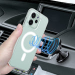Oppo Reno15 FS 5G / Oppo Reno15 F 5G gennemsigtigt magnetisk mobilcover med TPU + akryl-bagside