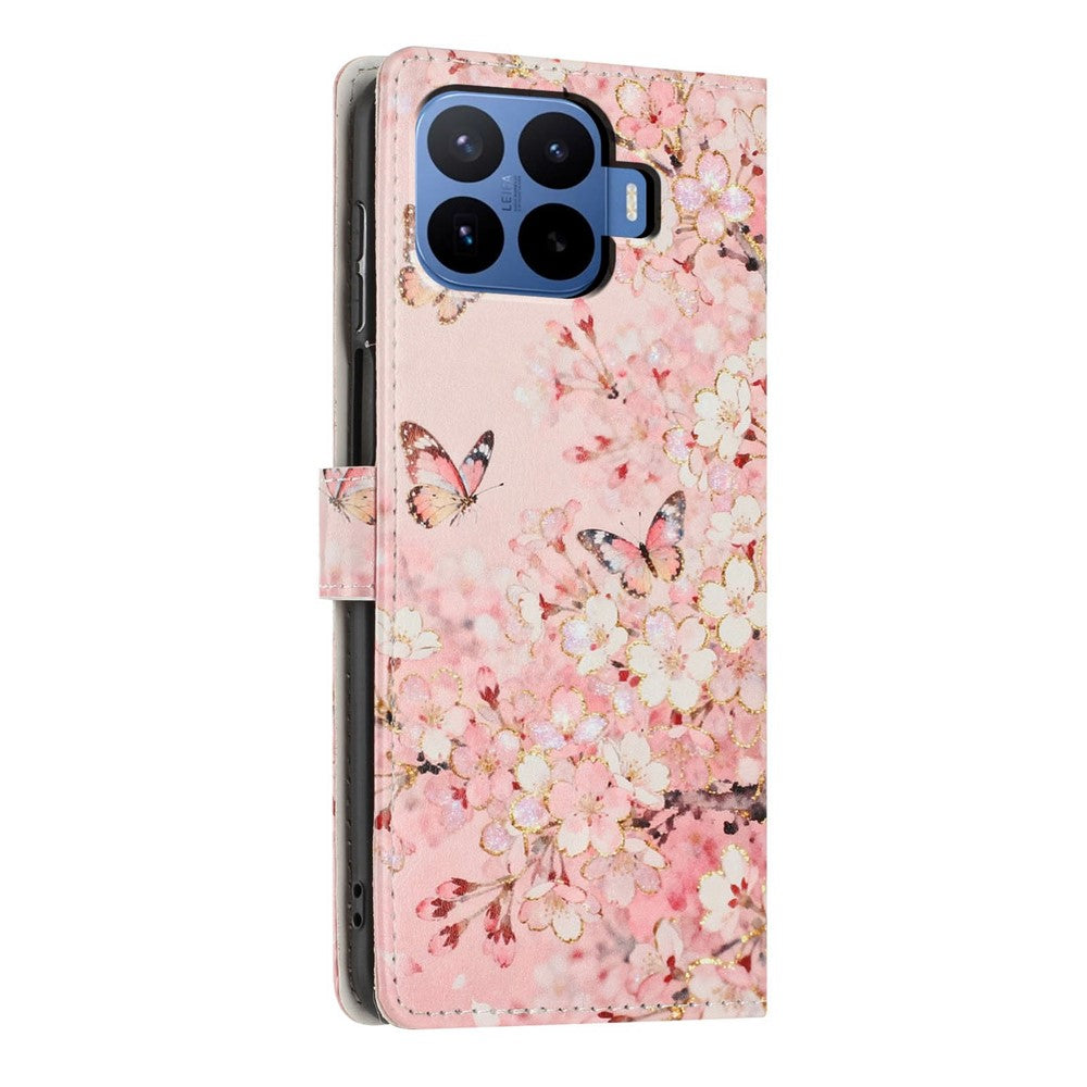 For Xiaomi 17T Pro Wallet Case Pattern Printing PU Leather Stand Flip Phone Cover with Wrist Strap
