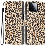 For Xiaomi 17 Max Wallet Case Pattern Printing PU Leather Stand Flip Phone Cover with Wrist Strap