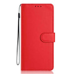 For Xiaomi 17T Wallet Case with Strap / Multiple Card Slots Solid Color Leather Stand Phone Cover