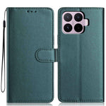 For Xiaomi 17T Wallet Case with Strap / Multiple Card Slots Solid Color Leather Stand Phone Cover